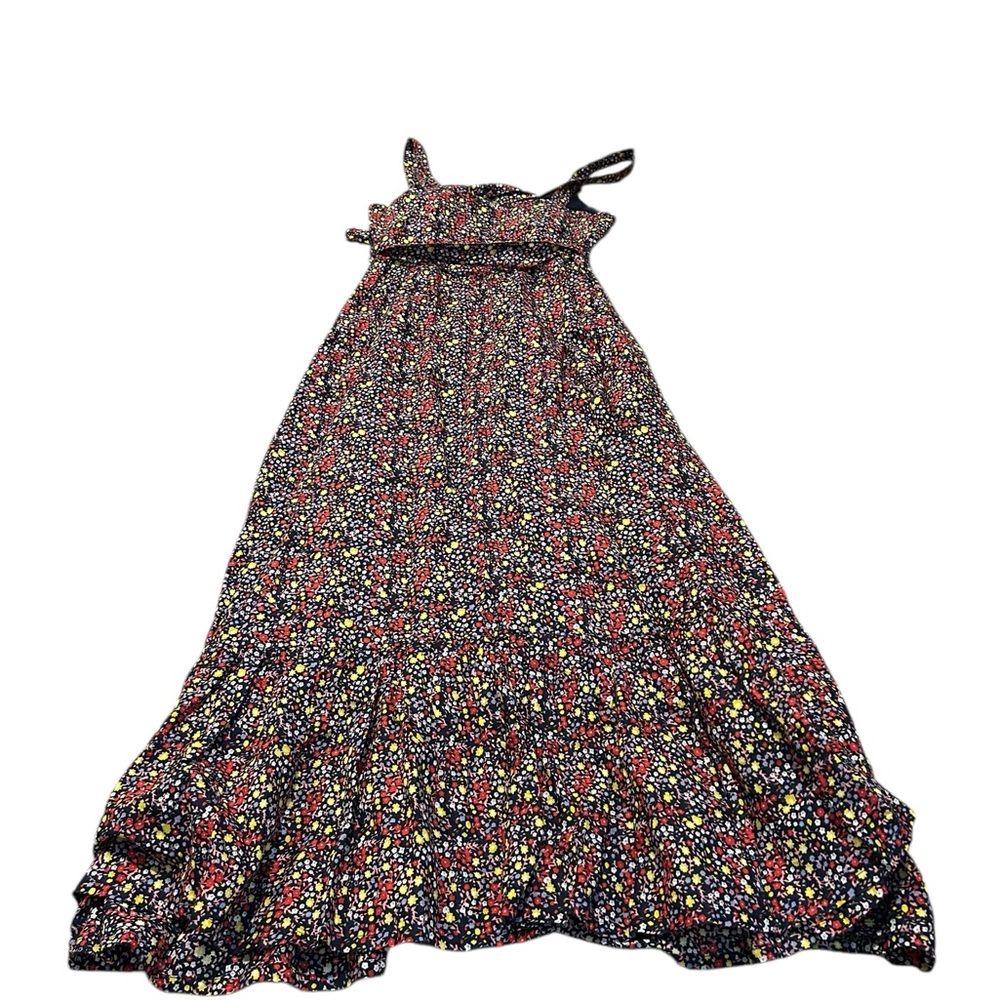 J. CREW linen blend floral maxi dress - Picture 4 of 5